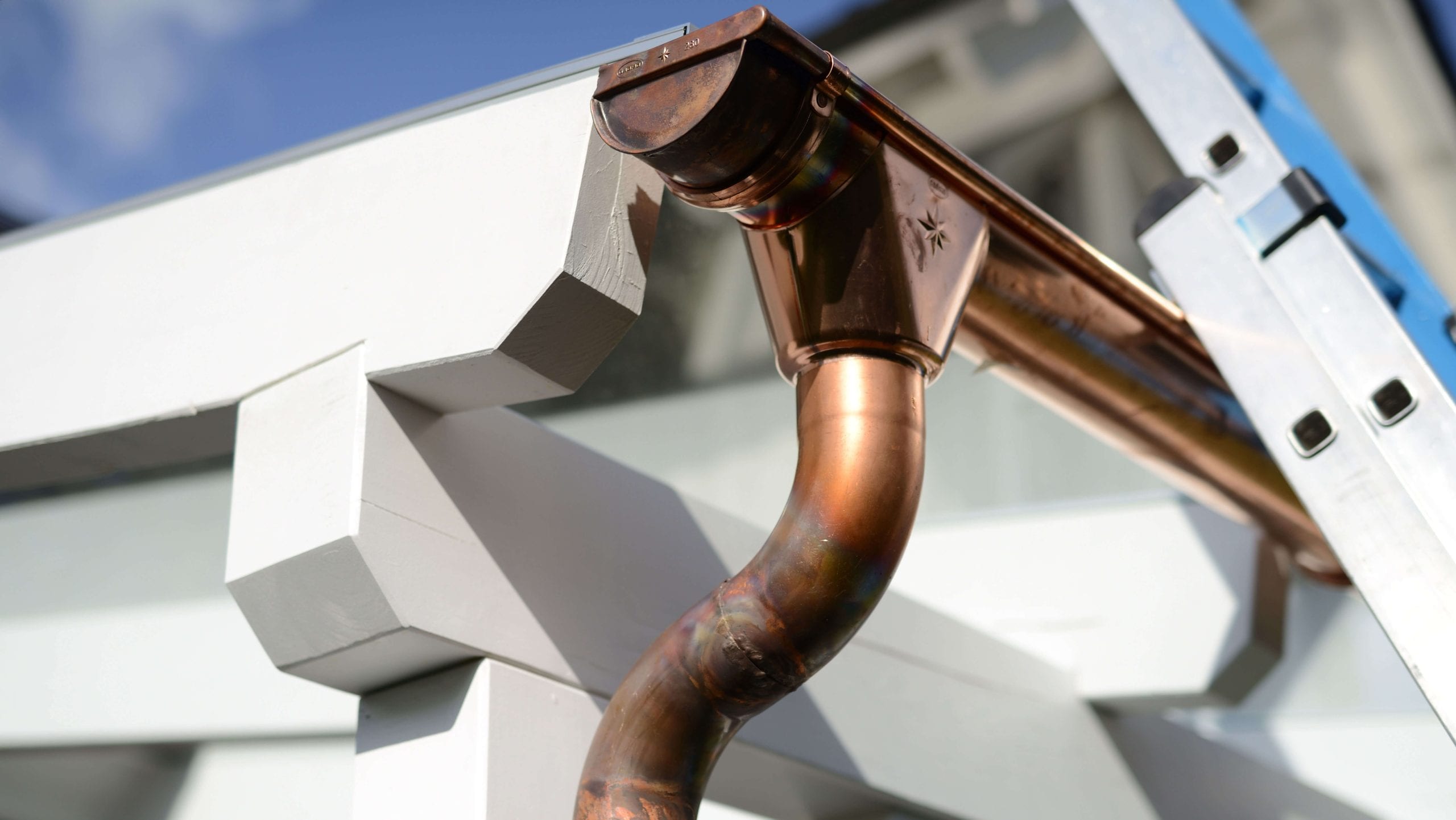 Make your property stand out with copper gutters. Contact for gutter installation in Midlothian